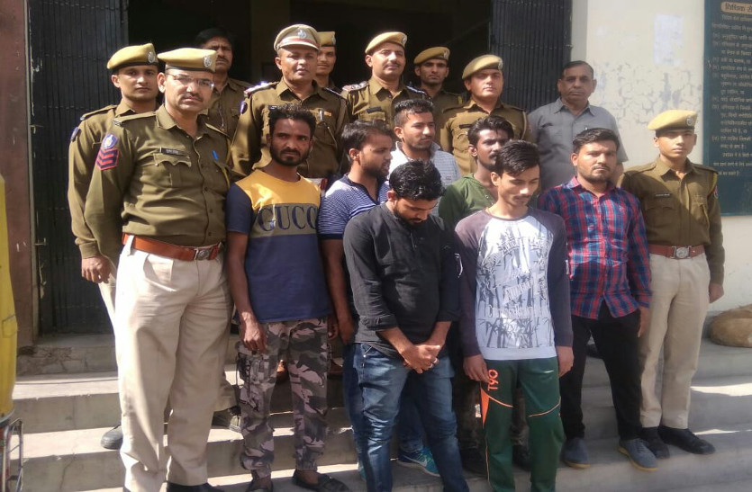 सोशल मीडिया पर भ्रामक संदेश वायरल के सात आरोपी गिरफ्तार