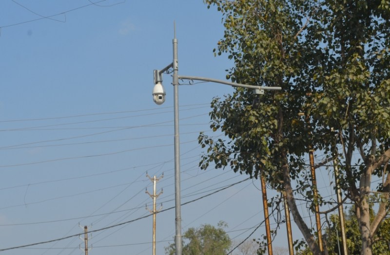 शहर की निगरानी के लिए पुलिस ने बढ़ाई सीसीटीवी कैमरा की संख्या