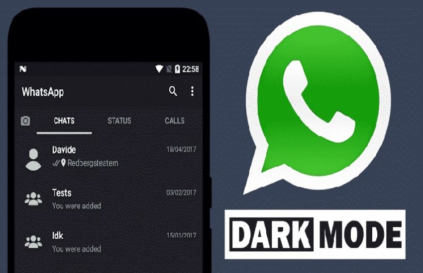 Whatsapp rolls out dark mode feature