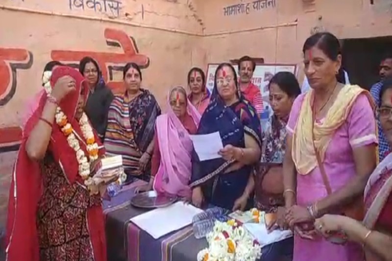 jodhpur nagar nigam workers felicitated on International Women's Day