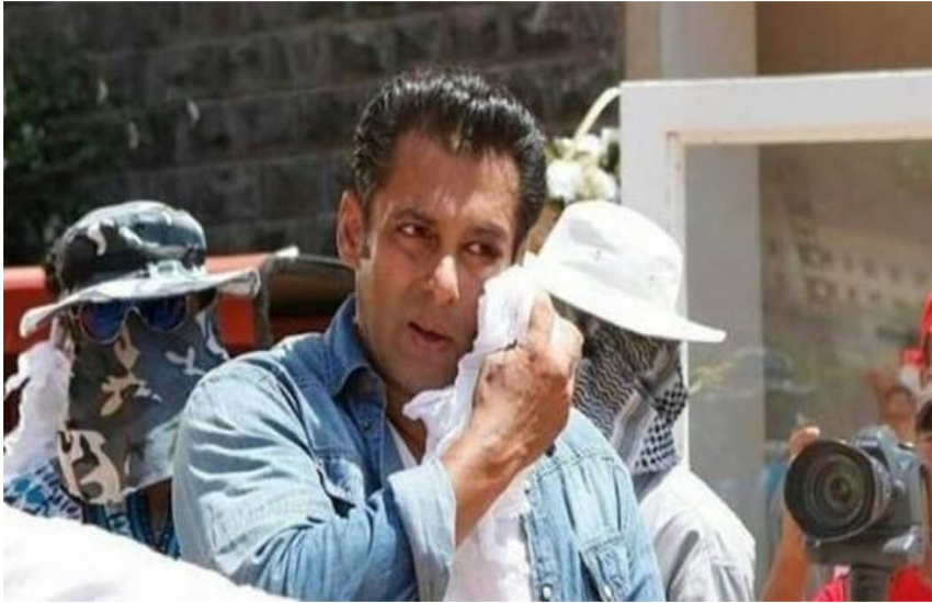 'राधे' के सेट पर पसीना बहाते नजर आए सलमान