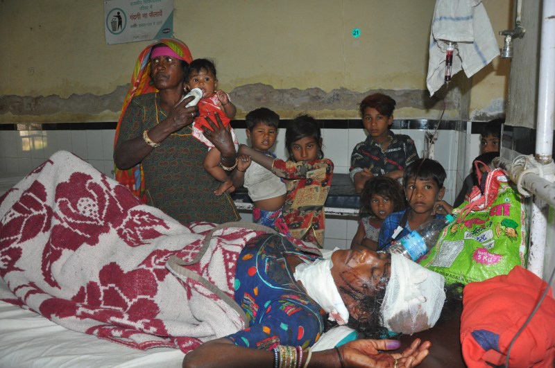 Angry husband stabbed with knife, attempted murder