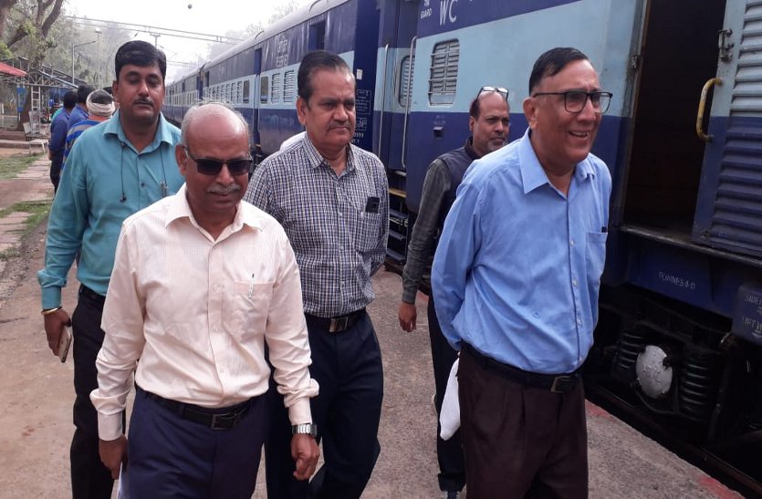 Commission of Rail Safety inspected Katni-Singrauli section