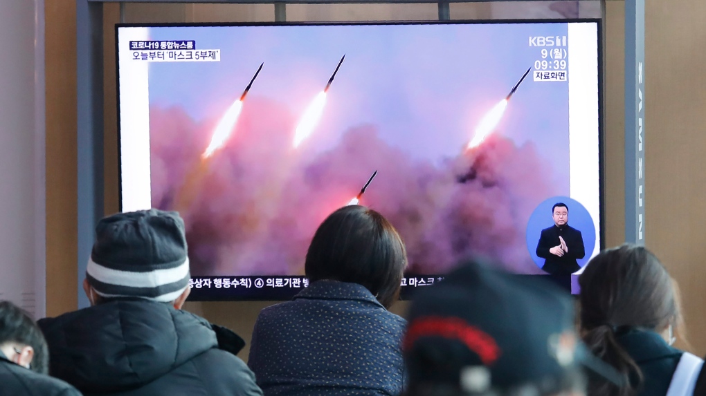North Korea Missile testing