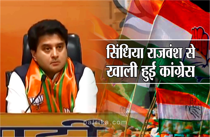 Scindia family's journey in Congress: know when and why its broke