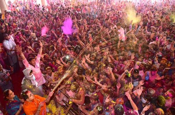 govind dev ji mandir ,,, holi,,, jaipur
