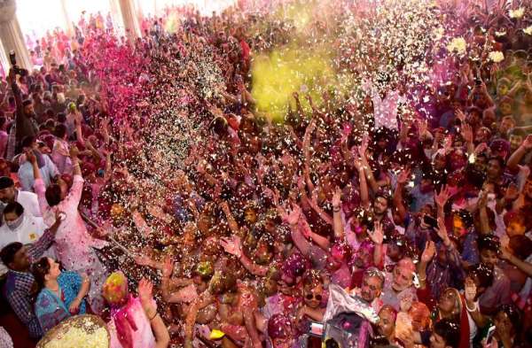 govind dev ji mandir ,,, holi,,, jaipur