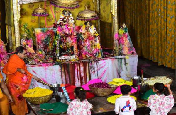 govind dev ji mandir ,,, holi,,, jaipur
