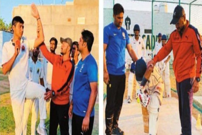 pradyot singh rathore and sharukh pathan running spartans academy