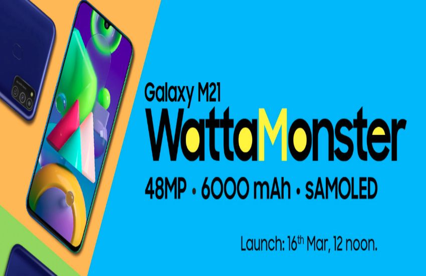 Samsung Galaxy M21 will launch in India March 16 check features