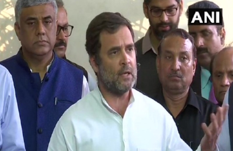 सिंधिया सियासी भविष्य के डरे से विचारधारा को जेब में रखकर बीजेपी-RSS में गए- राहुल गांधी