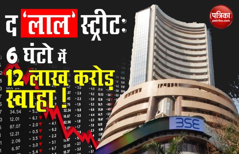 sensex fall