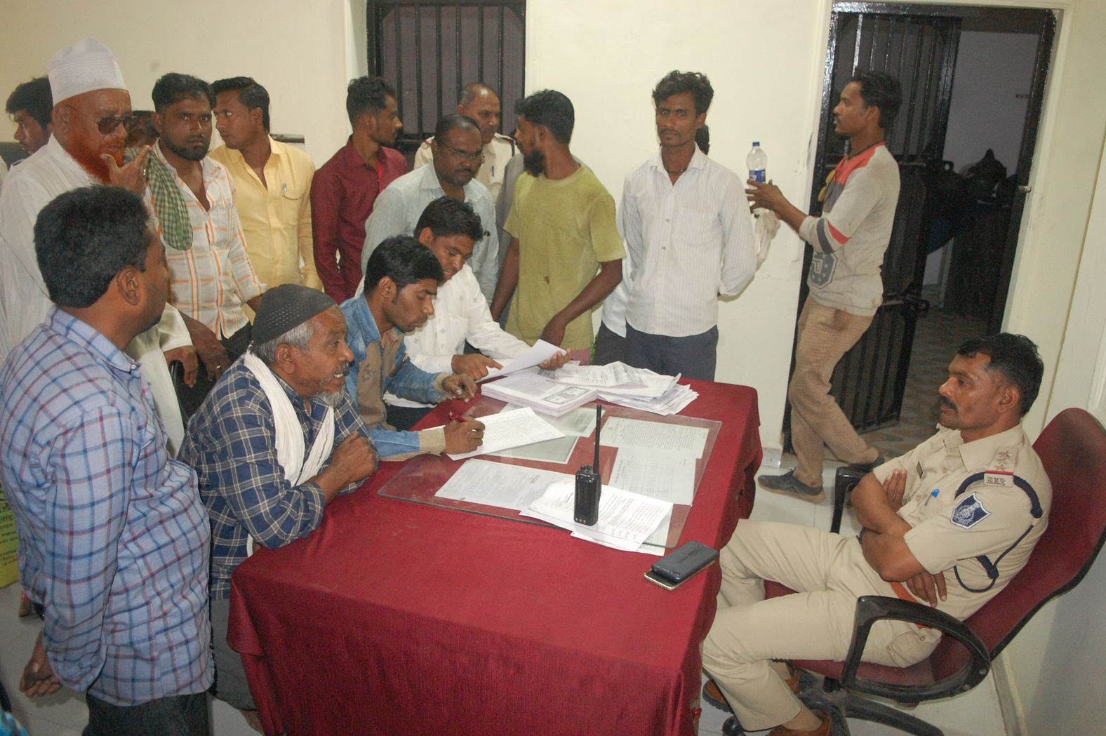 Greed to give plots at a lower rate, deposited rupees from laborers, reduced 168 plots to 250 people
