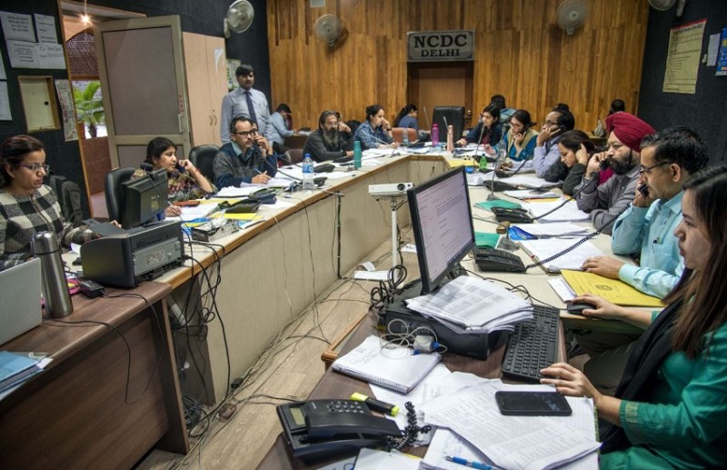 coronavirus control room