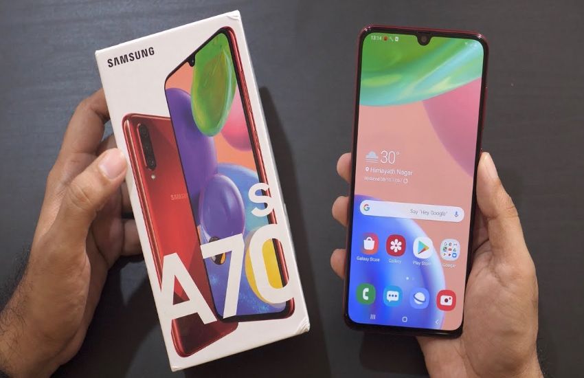 Samsung Galaxy A70s  Android 10 Update Check Features Details