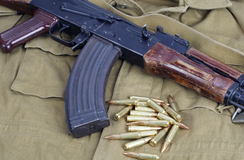 AK 47 rifle
