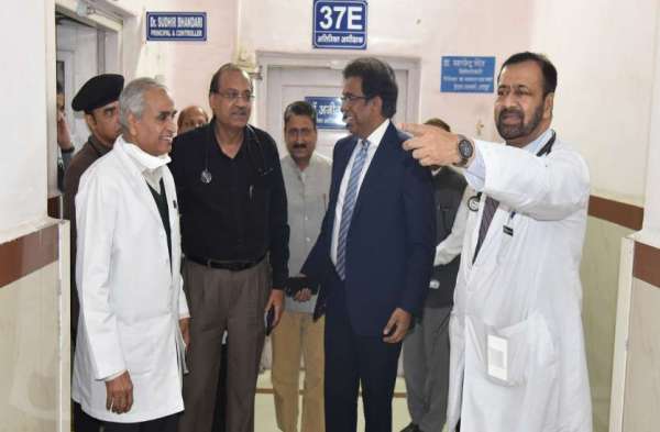 Sawai Mansingh Hospital Corona Virus