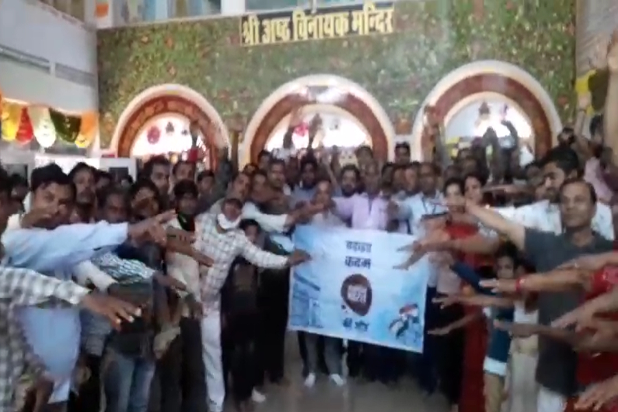 swarnim bharat campaign at sheetla mata mela of jodhpur