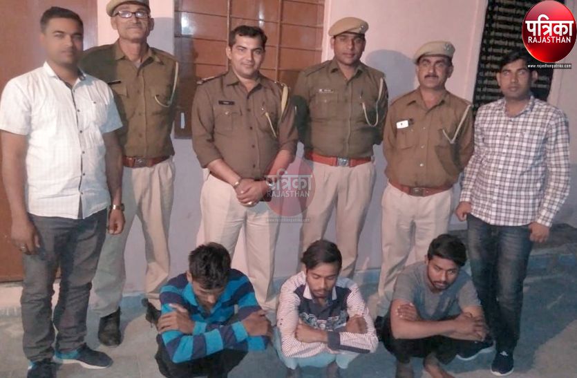 पाली में चोर गिरोह का पर्दाफाश, कई वारदातें कबूली