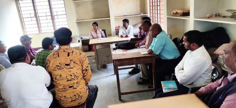 भारतीय किसान संघ ने नहर में पर्याप्त पानी उपलब्ध कराने मांग की