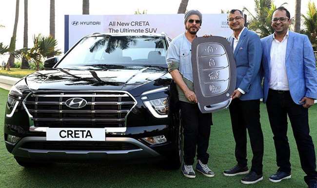 Shahrukh Khan Gets New 2020 Hyundai Creta