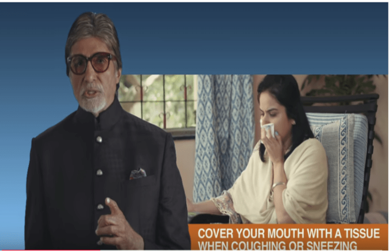 Amitabh Bachchan Spreads Message To Prevent Coronavirus