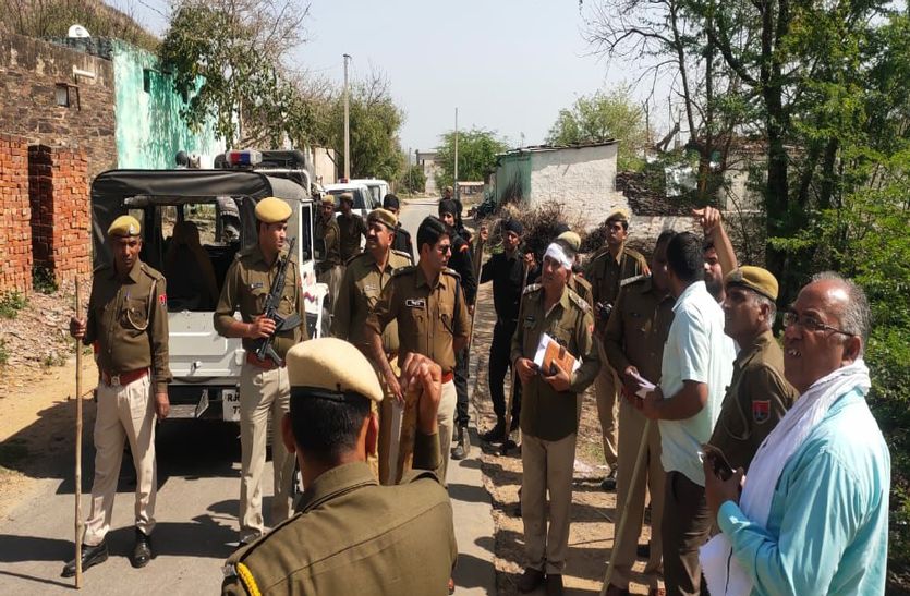 Attack On Rajasthan Police In Mandhan Village Alwar
