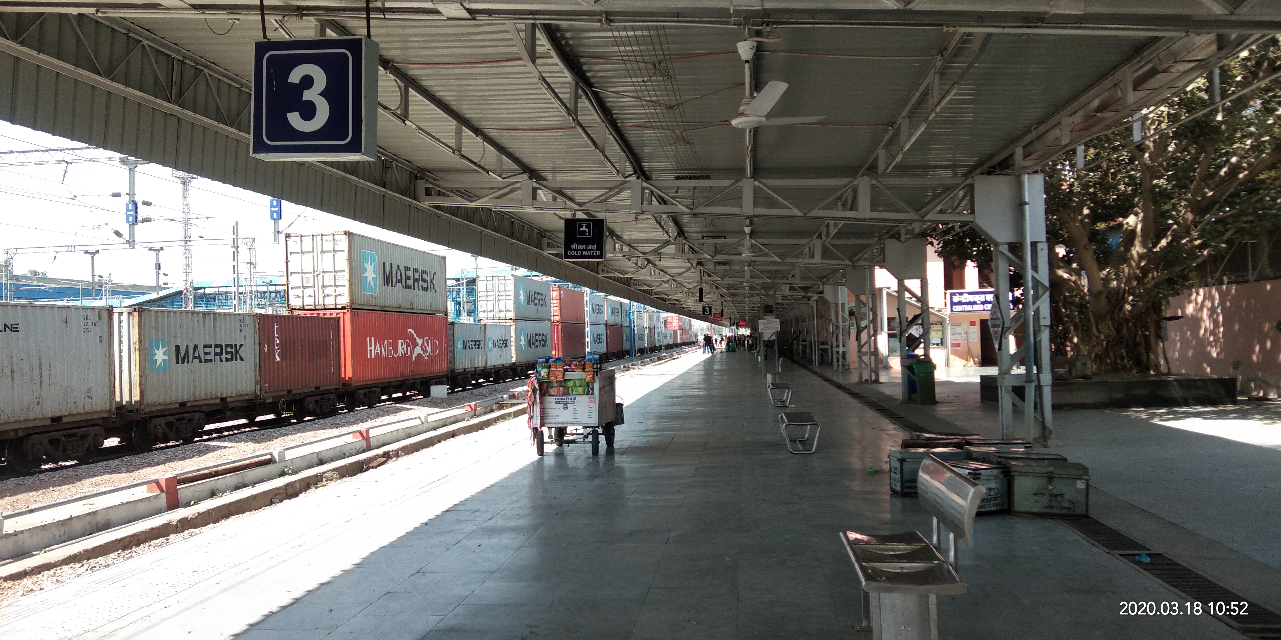 Corona effect  : राजस्थान का सबसे पुराना रेलवे स्टेशन, अब पसरा है सन्नाटा