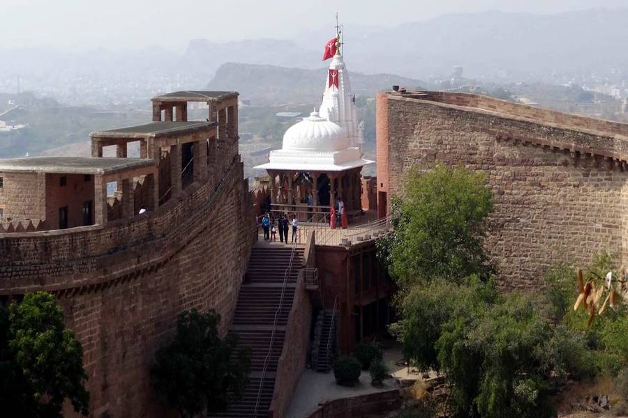chamunda mata temple at mehrangarh fort jodhpur will close in navratri