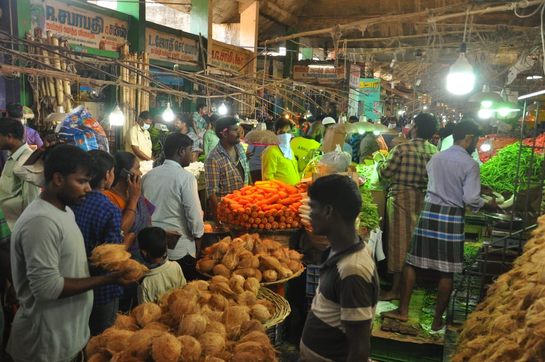 Wholesale markets, shops, hotels to be shut in Tamilnadu on Sunday
