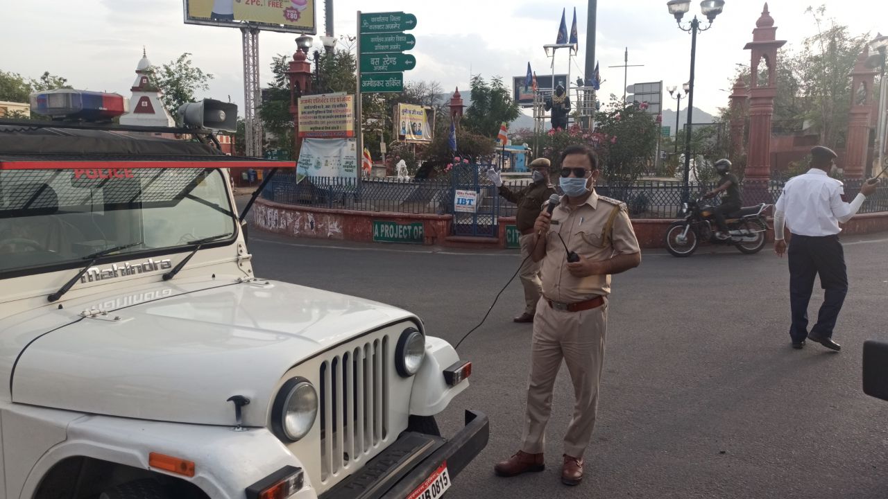 police patrolling in ajmer