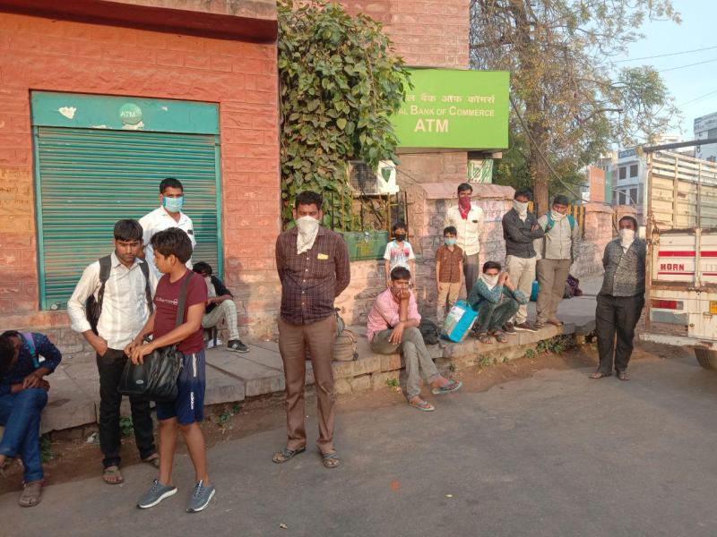 40 immigrants came from gujrat to jodhpur without any screening