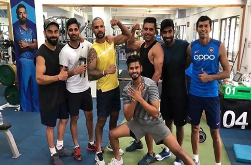 Team India Workout