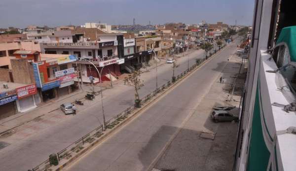 श्रीगंगानगर में लॉक डाउन, पाबंदी अधिक.......देखें खास तस्वीरें