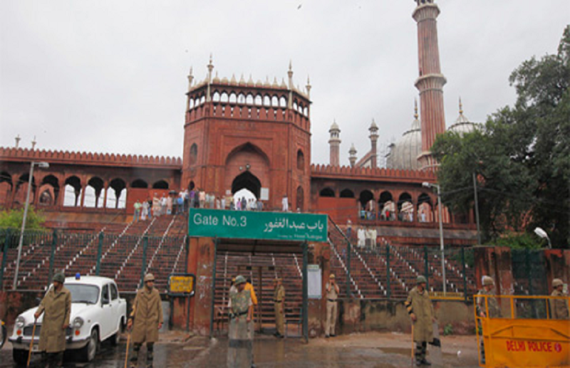 कोविड-19 : दिल्ली की जामा मस्जिद में नहीं आया कोई नमाजी, चारों तरह रहा सन्नाटा
