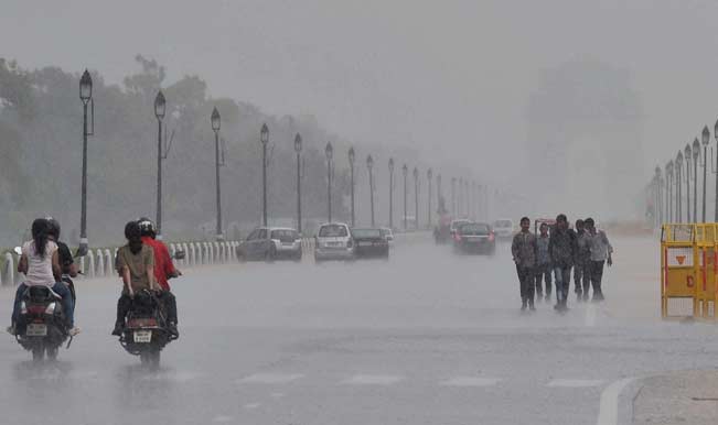 Rainfall in Delhi NCR