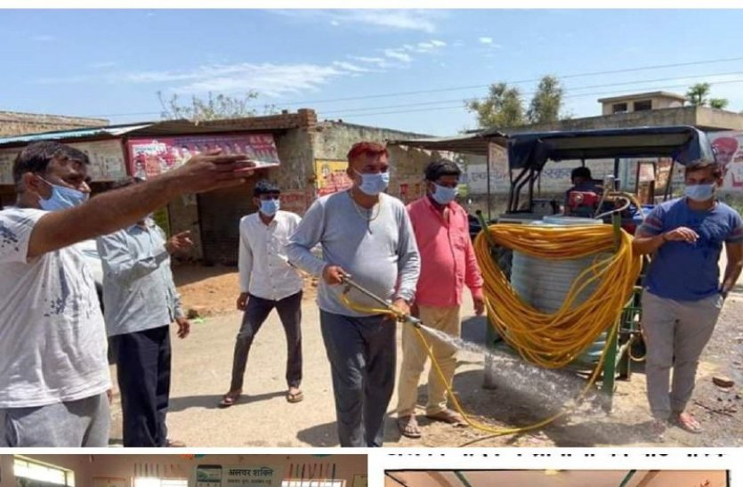 Alwar Farmer Sanitizing Village By His Desi Technique