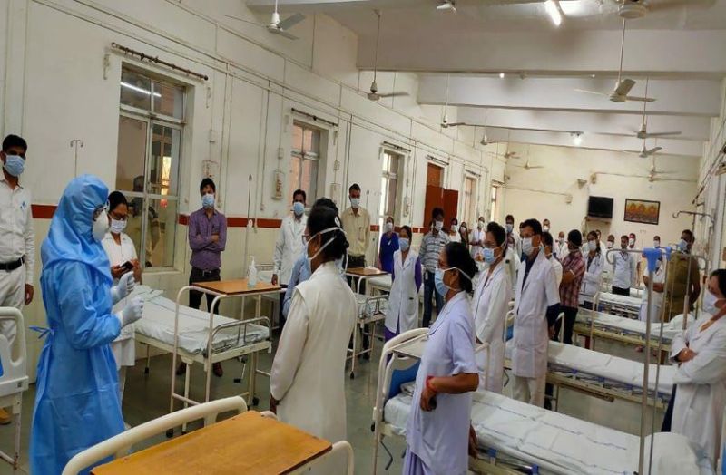 कोरोना की संभावना के बाद रतलाम में 10 को किया क्वारेंटाइन