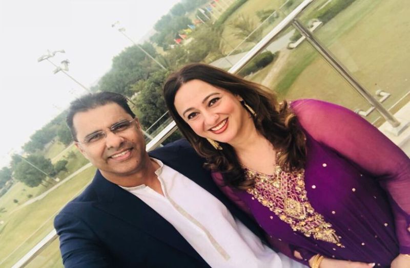 faryal and waqar younis