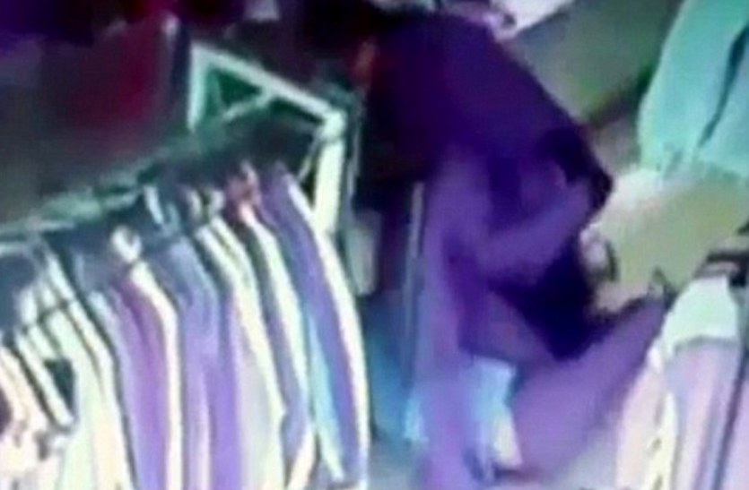 rape in grocery store during corona curfew
