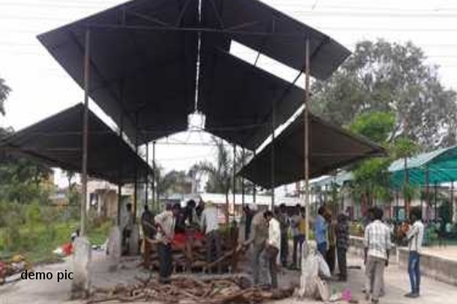 stock of woods decreasing in cremations centers in jodhpur