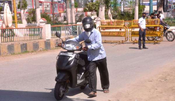 श्रीगंगानगर.कोरोना वायरस को लेकर चल रहा लॉक डाउन.......देखें खास तस्वीरें