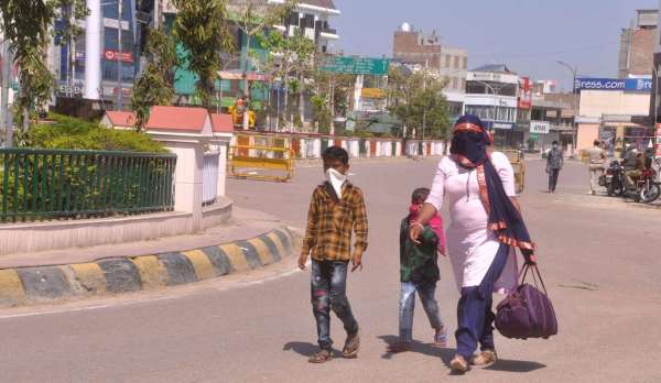 श्रीगंगानगर.कोरोना वायरस को लेकर चल रहा लॉक डाउन.......देखें खास तस्वीरें