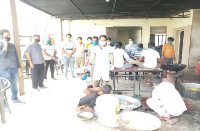 चौकडि़का धर्मशाला से सेवा की मुहिम की शुरूआत