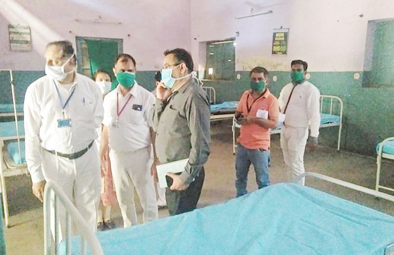 बांसवाड़ा : कोरोना के खौफ ने बदली एमजी अस्पताल की तस्वीर, आपात स्थिति से निपटने के लिए जारी आगे की तैयारी
