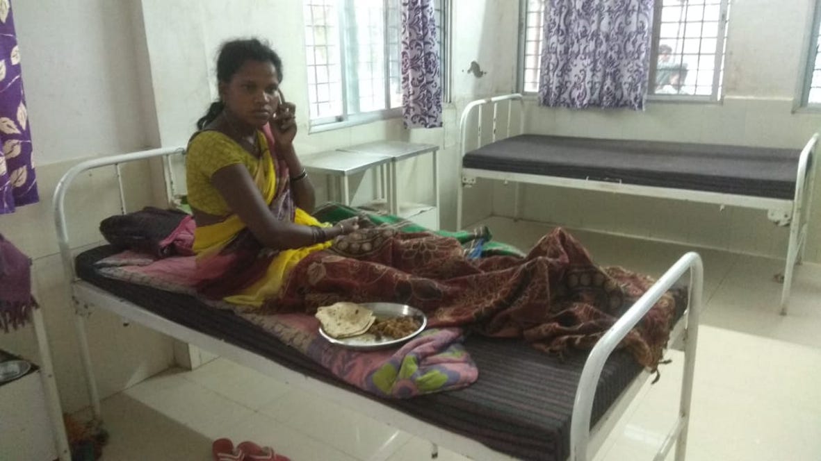 Negligence in health center, management kept silent