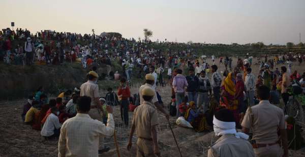  Border seal of Rajasthan, what is the situation of people stranded on the Baratha border ..