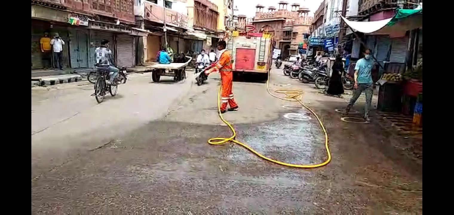 अब वार्ड वार किया जाएगा सोडियम हाइपोक्लोराइड का छिड़काव