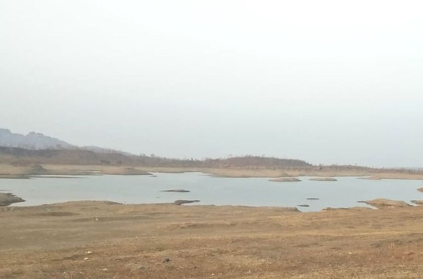 Jhanjhar dam dried up 60 percent