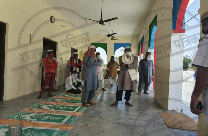 Tableegi Zamaat Isolated At Mosque At Malakhera Alwar